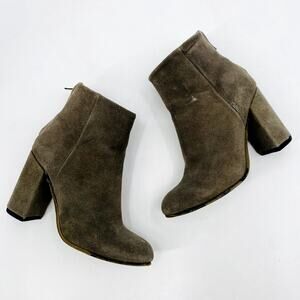 Freebird Harlo suede block heel Bootie